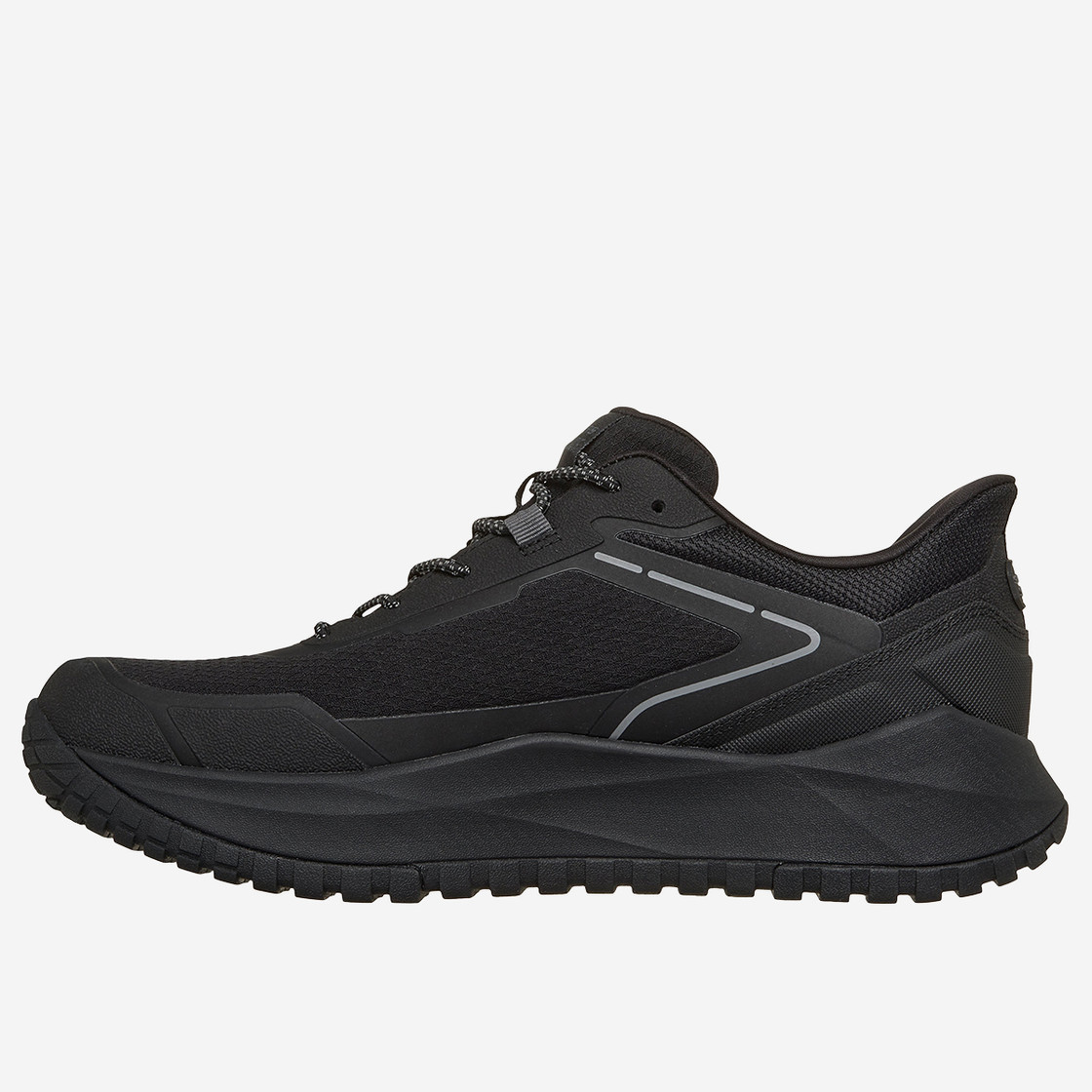Skechers BADGER - Schwarz - Seitenansicht