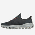 Skechers GLIDE STEP - Grau - Seitenansicht