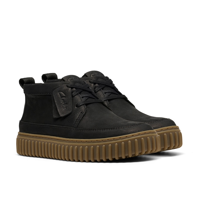 Clarks Torhill LaceHi - Schwarz - Seitenansicht