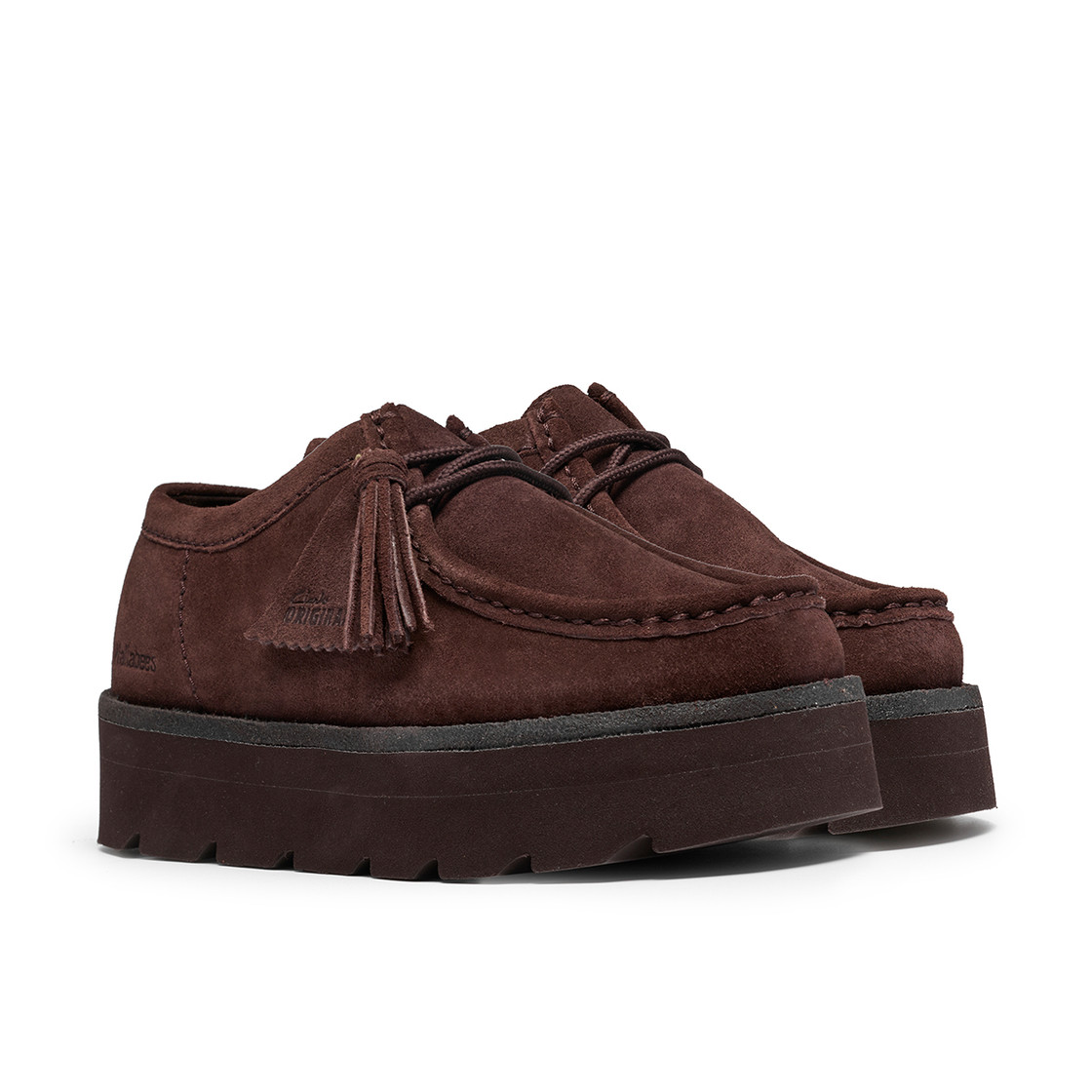 Clarks Meare Walla - Braun - Seitenansicht