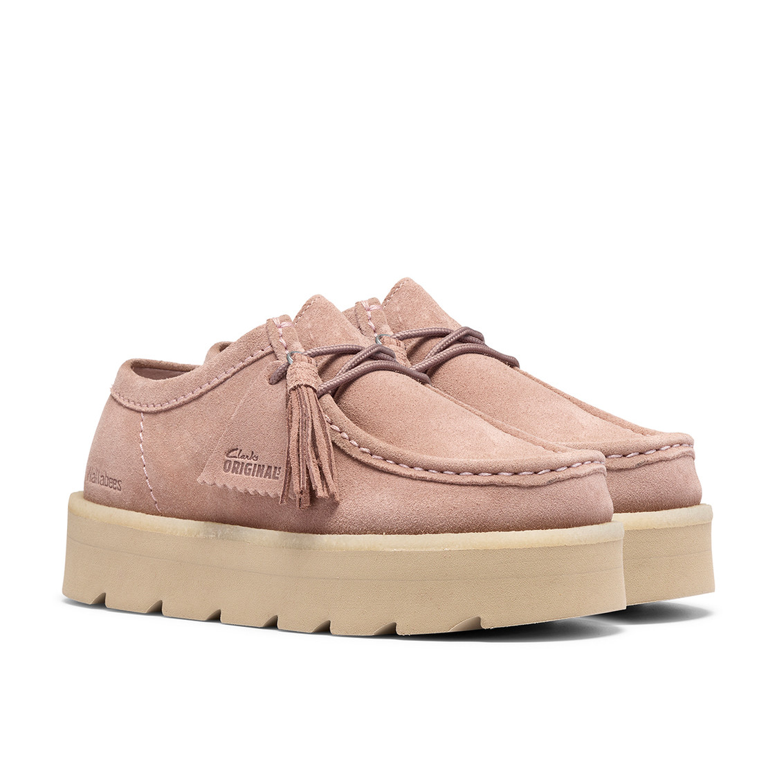 Clarks Meare Walla - Rose - Seitenansicht