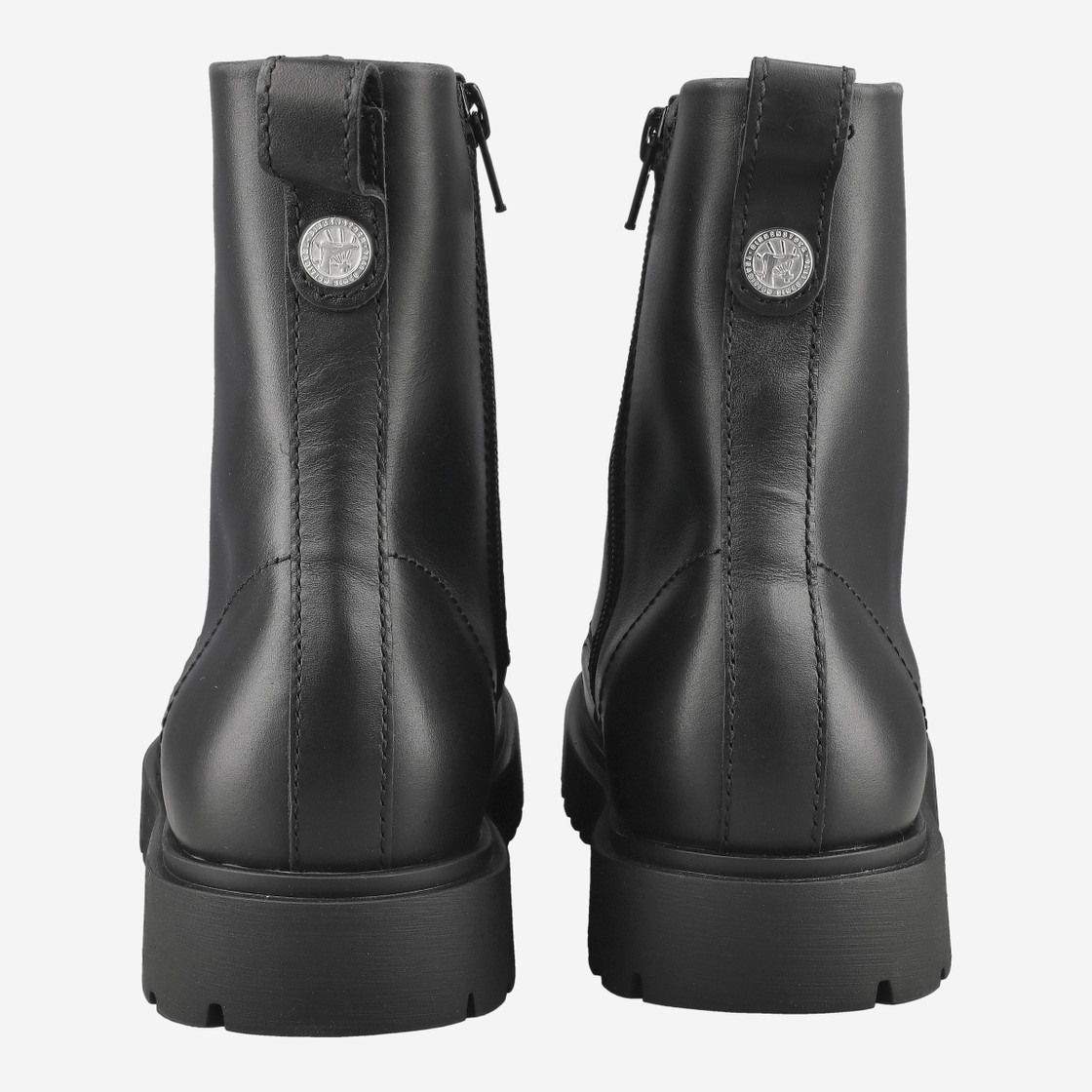 birkenstock HIGHWOOD MID LACE - Schwarz - Seitenansicht