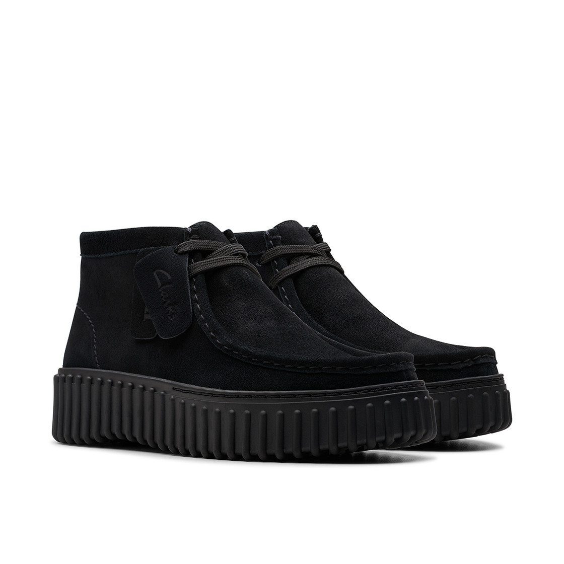 Clarks Torhill Moss - Schwarz - Seitenansicht