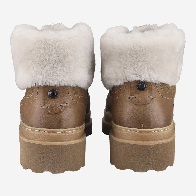 Donna Carolina KILLIA FLUFF - Braun - Seitenansicht