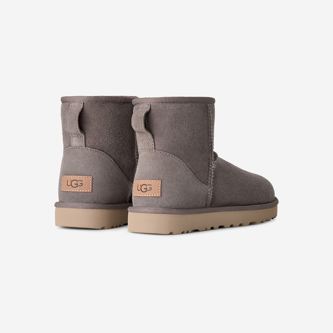 UGG australia CLASSIC MINI II - Grau - Seitenansicht