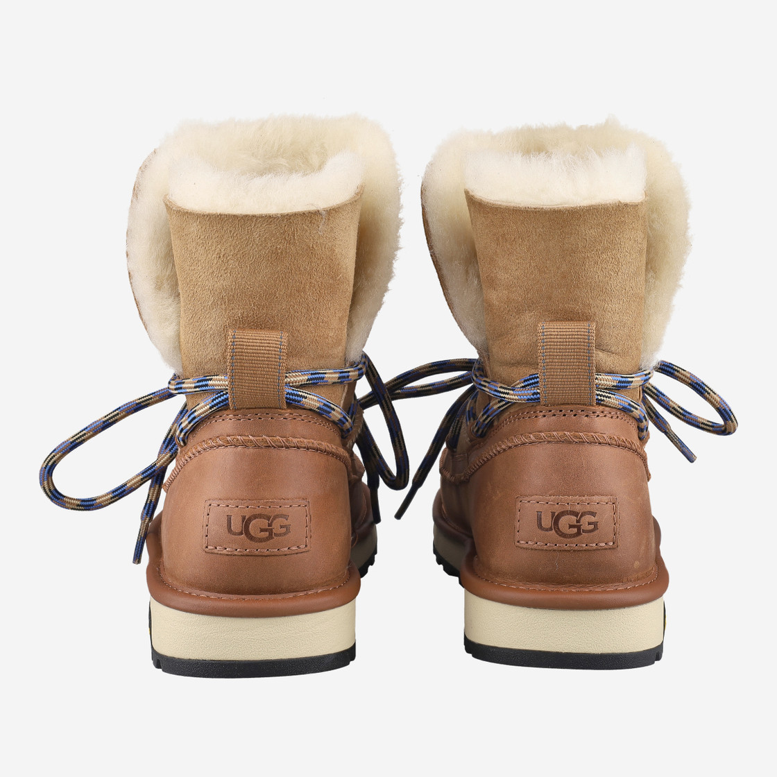 UGG australia CLASSIC TREAD BOOT - Braun kombiniert - Seitenansicht
