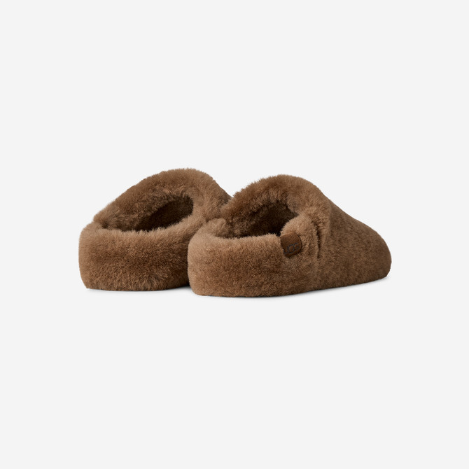 UGG australia ELEA FLUFFED SLIP-ON - Braun - Seitenansicht