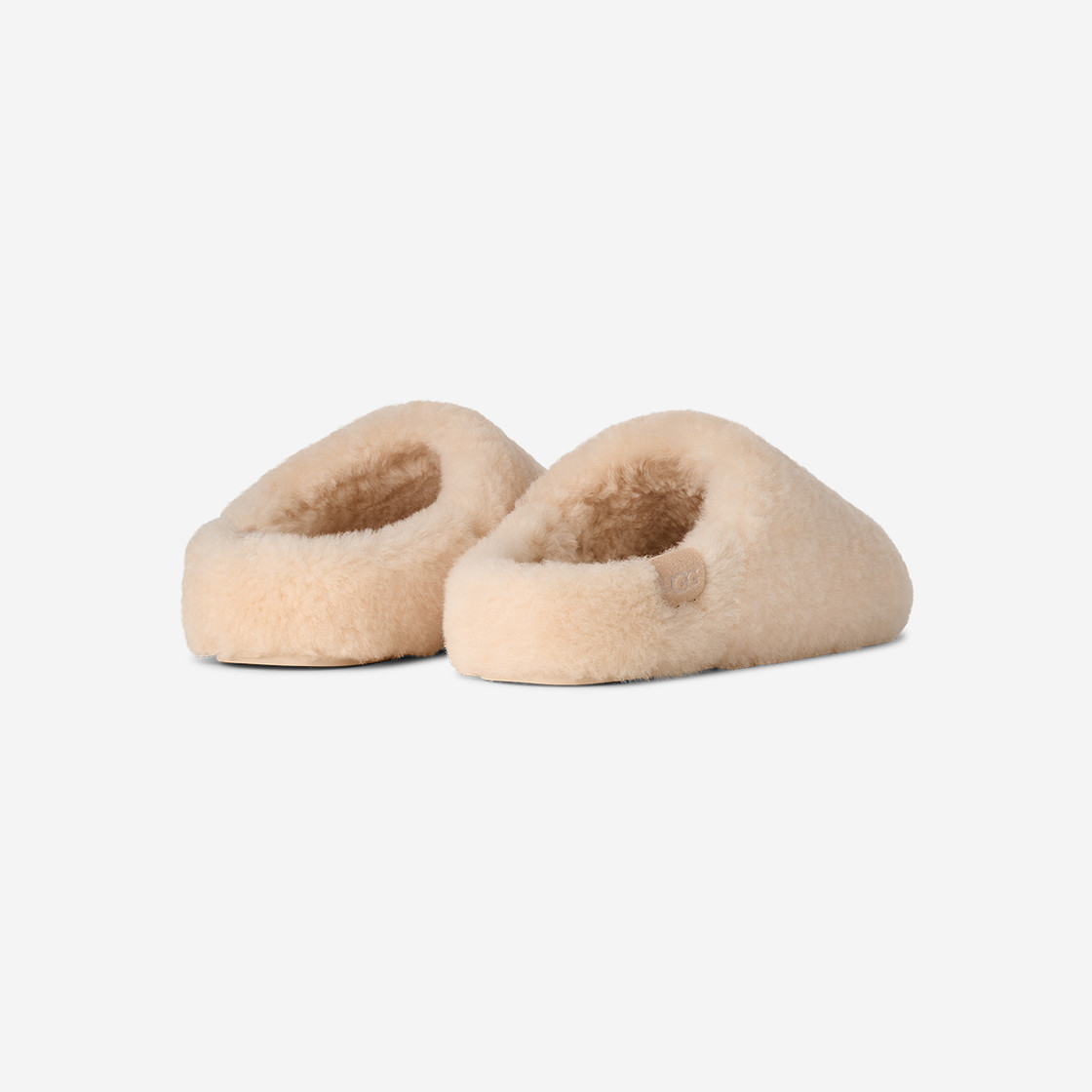 UGG australia ELEA FLUFFED SLIP-ON - Beige - Seitenansicht