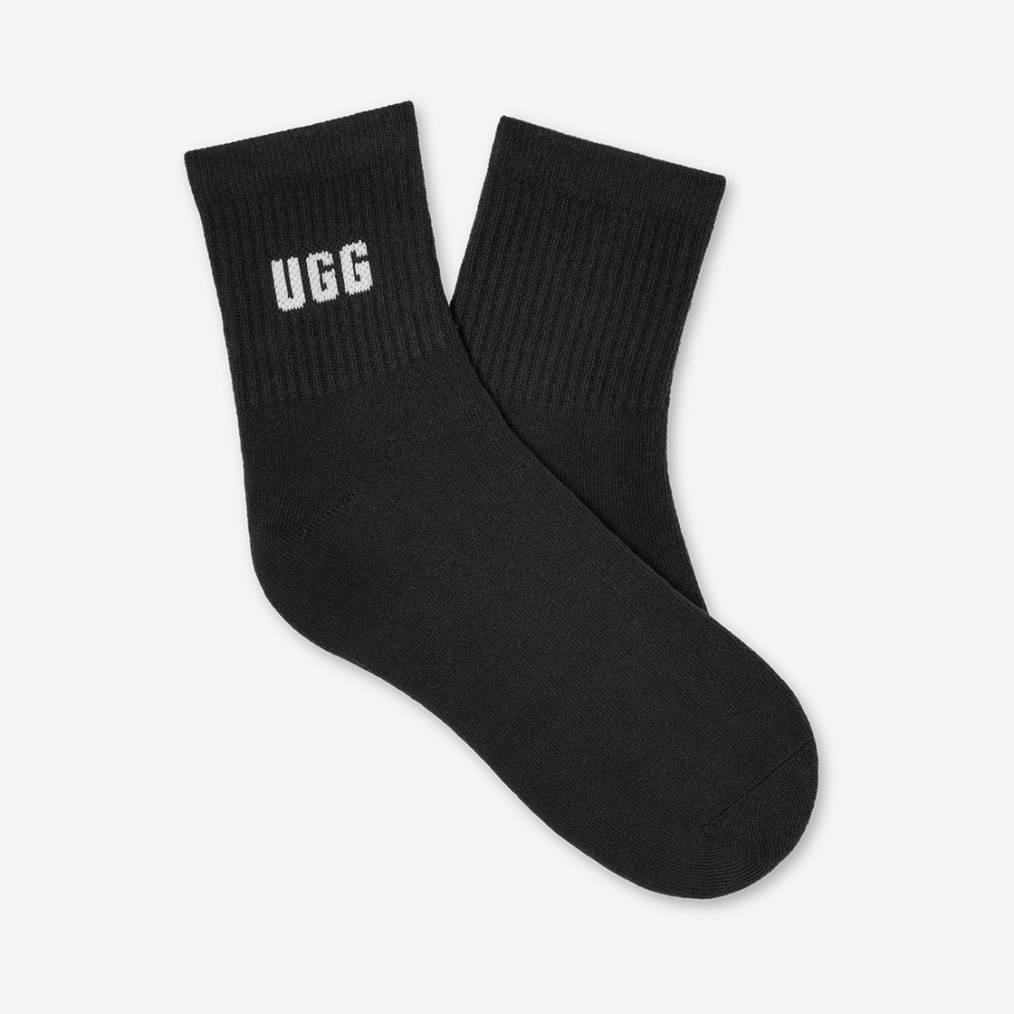 UGG australia QUINLIN LOGO QUARTER 3 PACK - Weiß,kombiniert - Seitenansicht