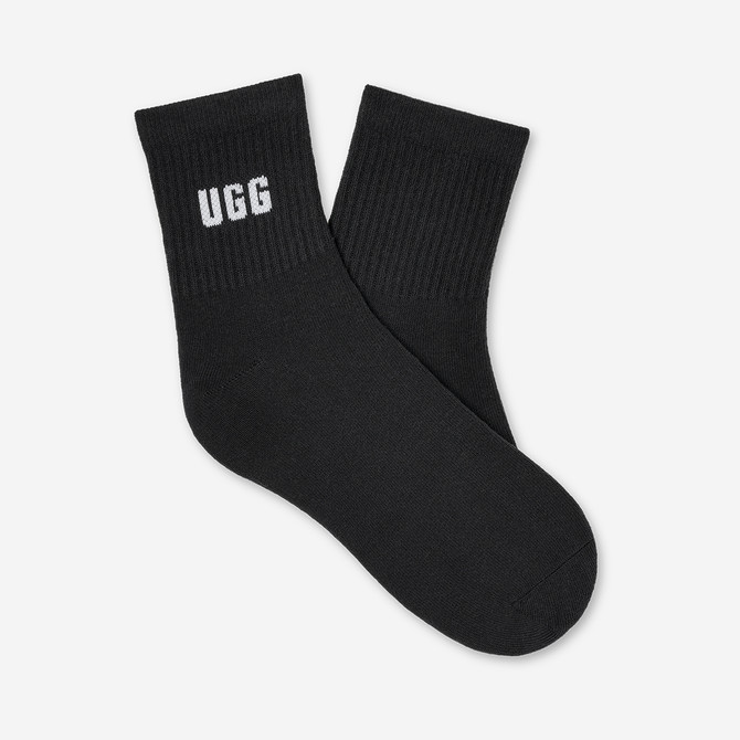 UGG australia QUINLIN LOGO QUARTER 3 PACK - Weiß,kombiniert - Seitenansicht