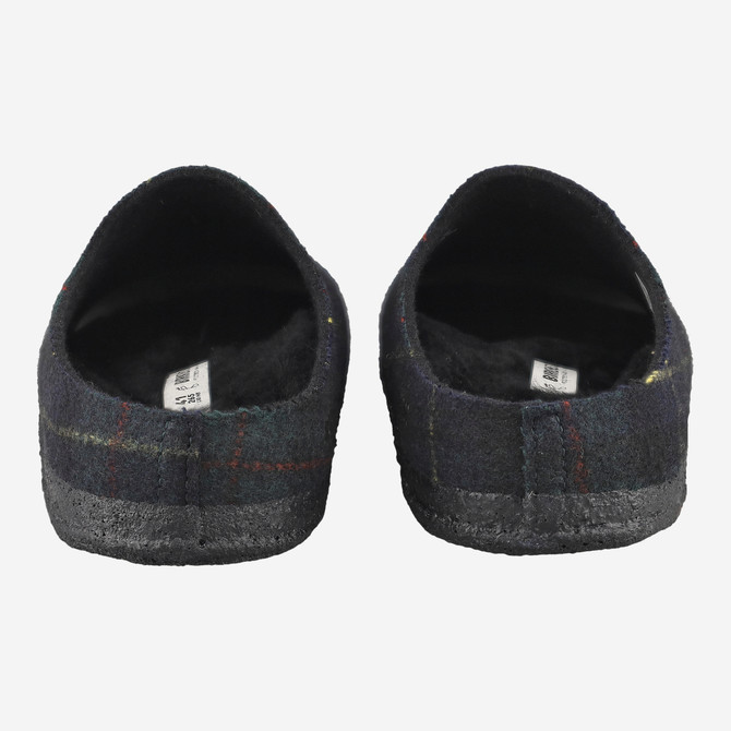 birkenstock AMSTERDAM WRAPPED DIPFELT - Grün, dunkel - Seitenansicht