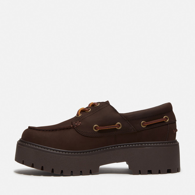 Timberland A2GVF STONE STREET BOAT SHOE - Braun