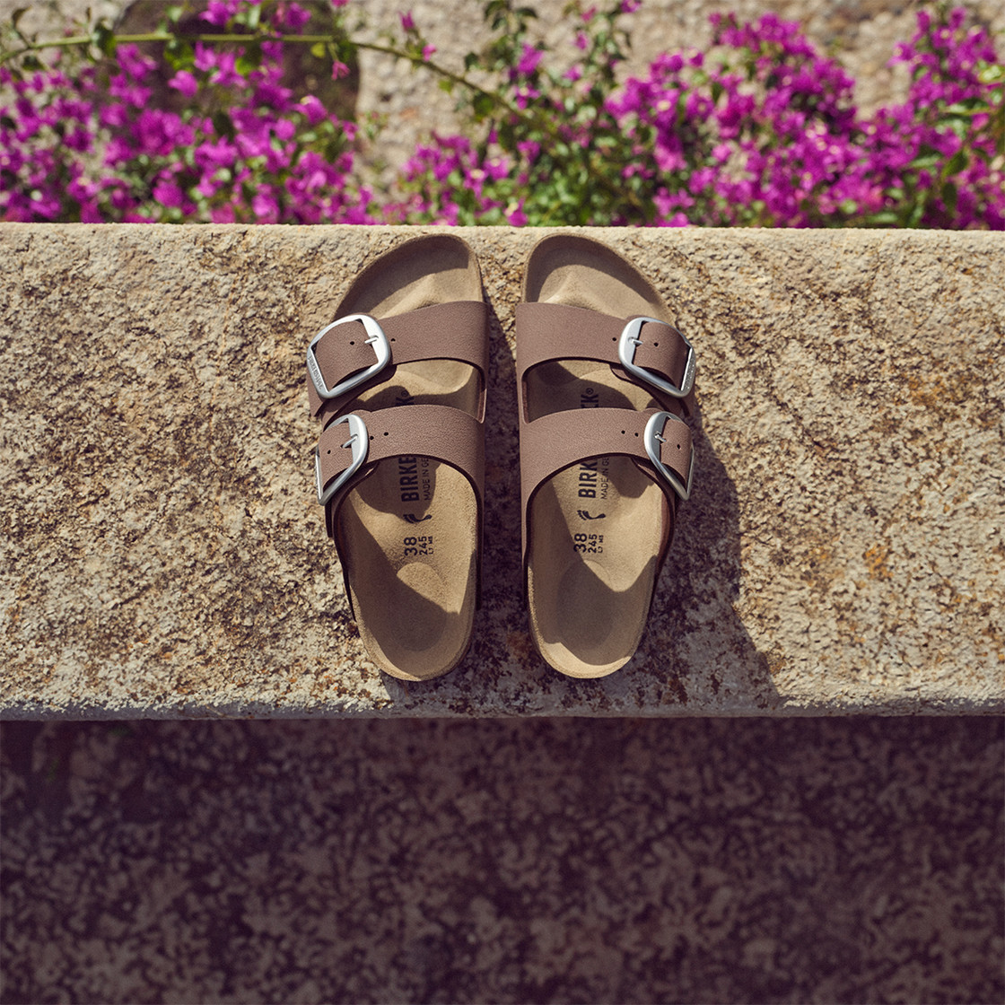 birkenstock ARIZONA BIG BUCKLEBIRKO-FLOR - Braun