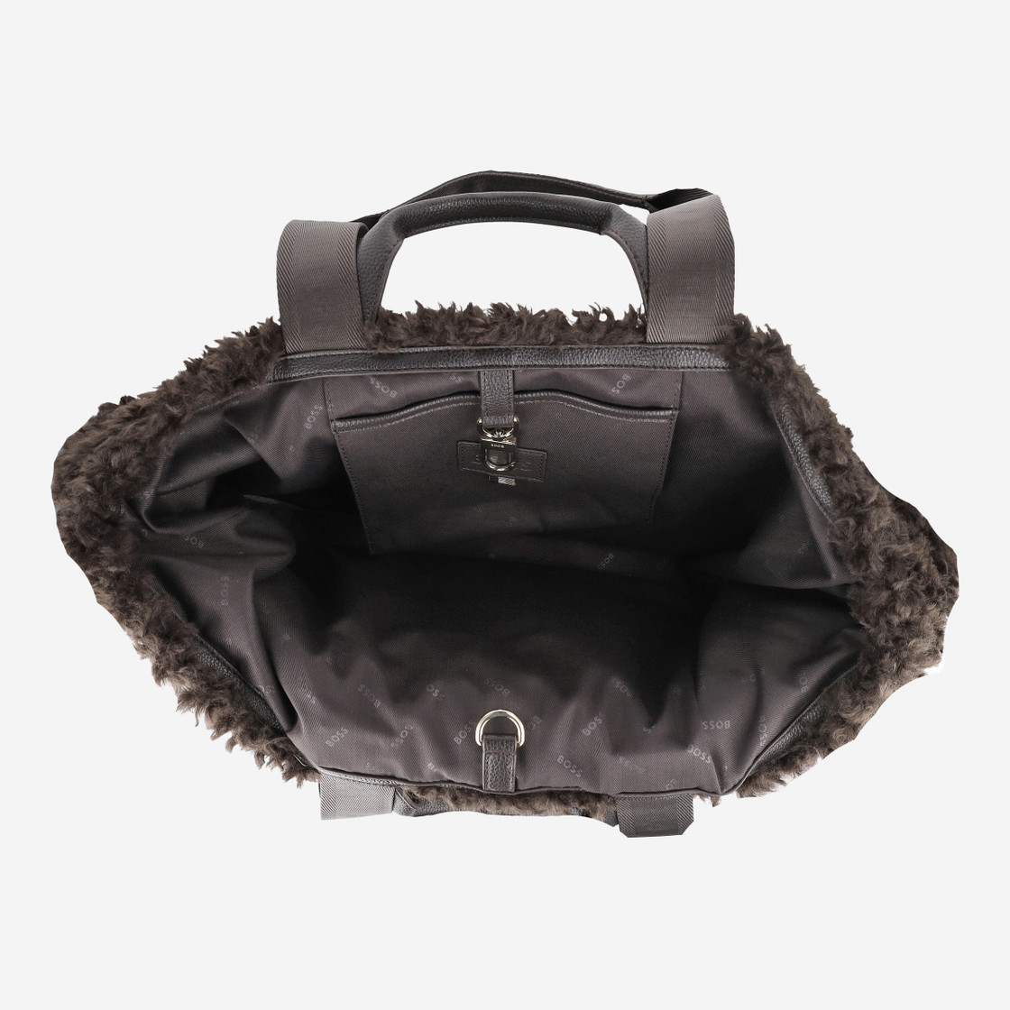 Boss Palmah TOTE - Braun - Draufsicht