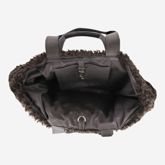 Boss Palmah TOTE - Braun - Draufsicht