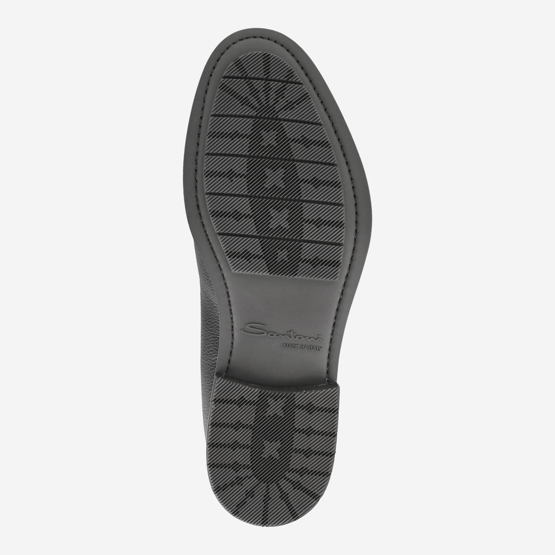 Santoni 17837 N01 - Schwarz - Draufsicht
