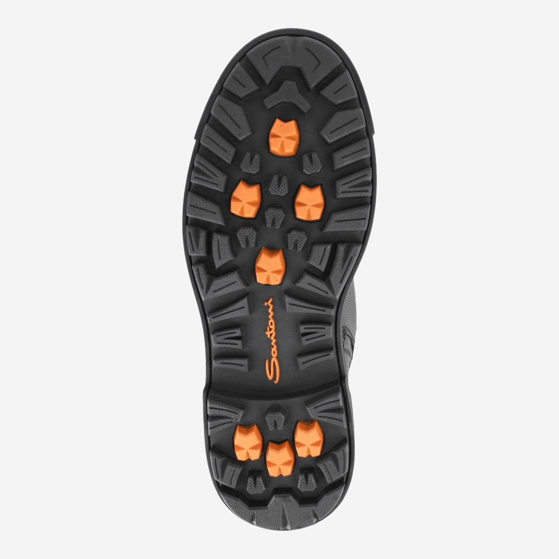 Santoni 18190 N01 - Schwarz - Draufsicht