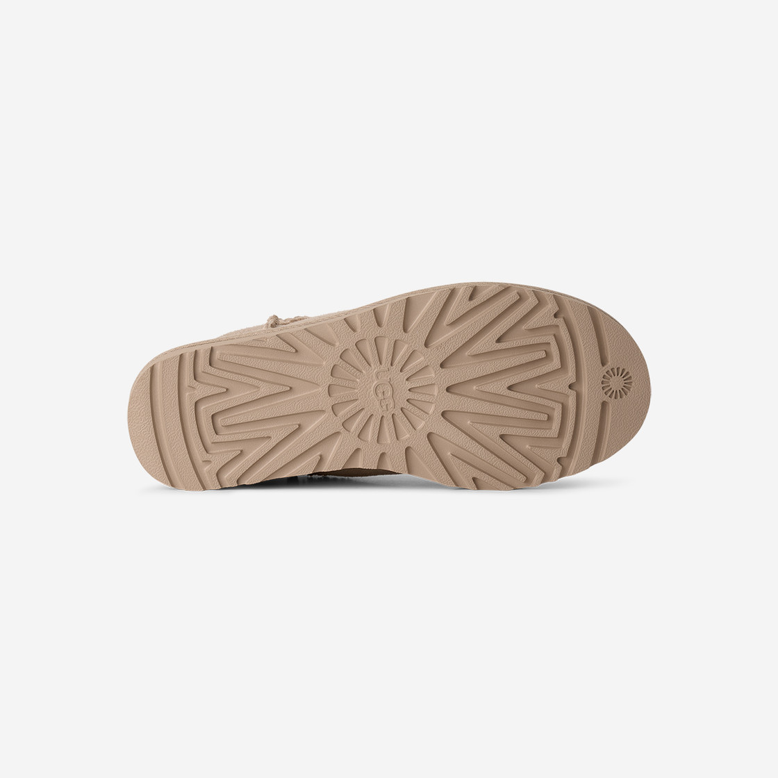 UGG australia CLASSIC ULTRA MINI - Beige - Draufsicht