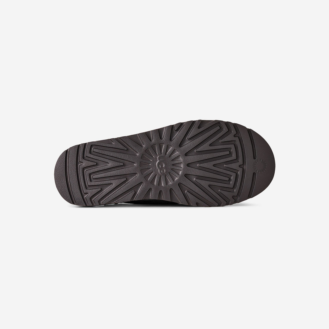 UGG australia CLASSIC SLIP-ON - Grau, dunkel - Draufsicht