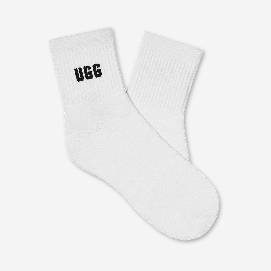 UGG australia QUINLIN LOGO QUARTER 3 PACK - Weiß,kombiniert - Draufsicht