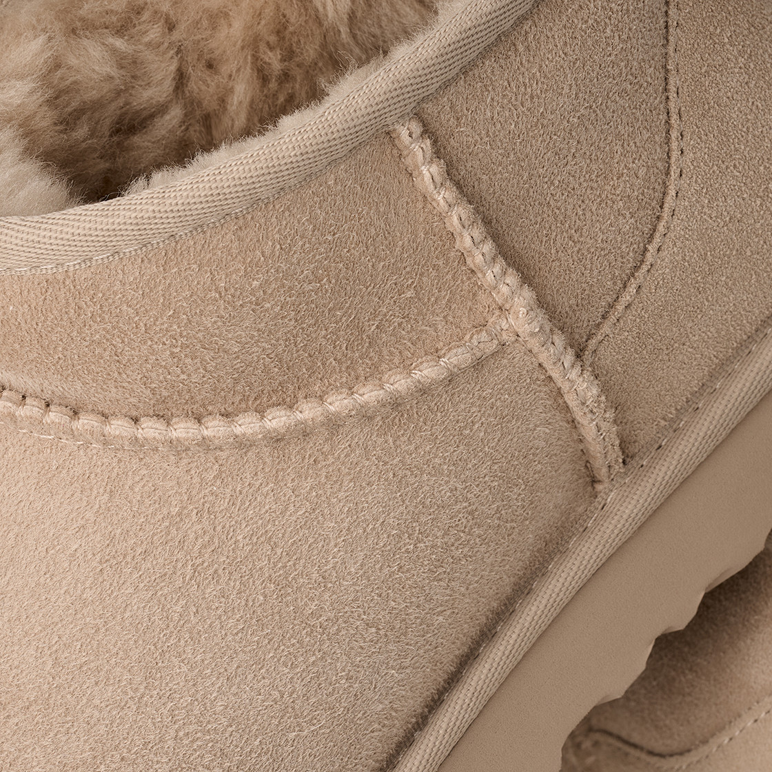 UGG australia CLASSIC ULTRA MINI - Beige - Sonderbild