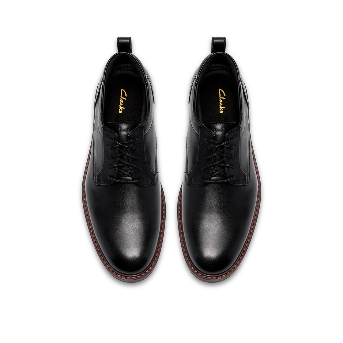 Clarks Aldwin2 Derby - Schwarz - Sohle