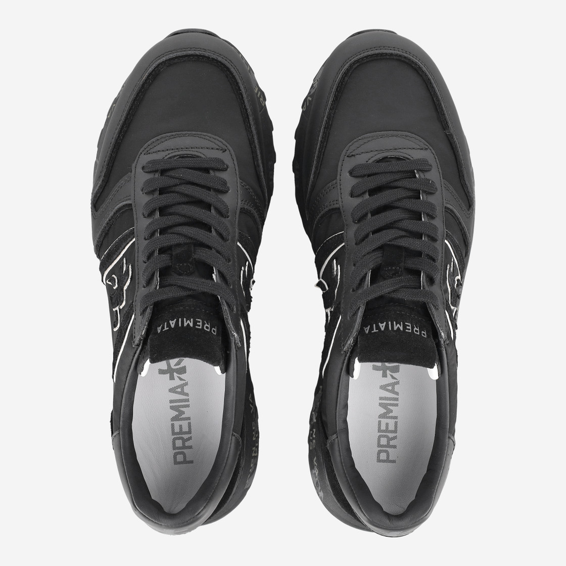 Premiata LANDER - Schwarz - Sohle