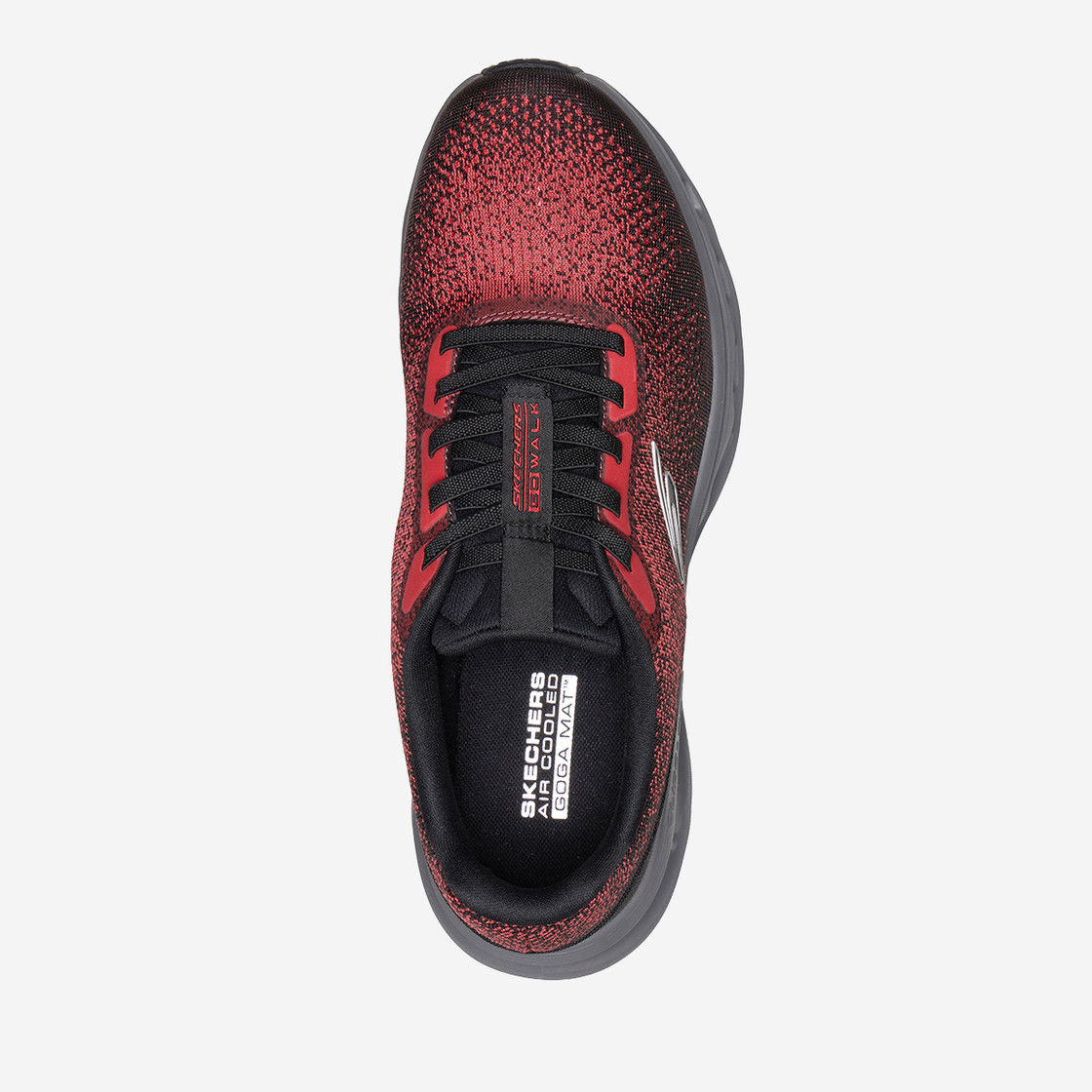 Skechers GO WALK - Rot, kombiniert - Sohle