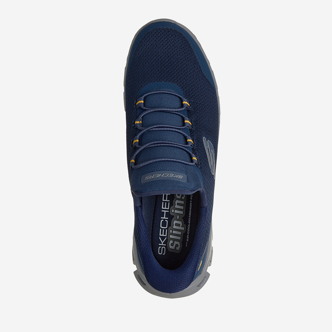 Skechers GLIDE-STEP - REMNYNT - Blau - Sohle