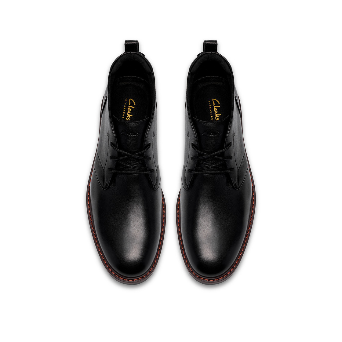 Clarks Aldwin2 Chukka - Schwarz - Sohle