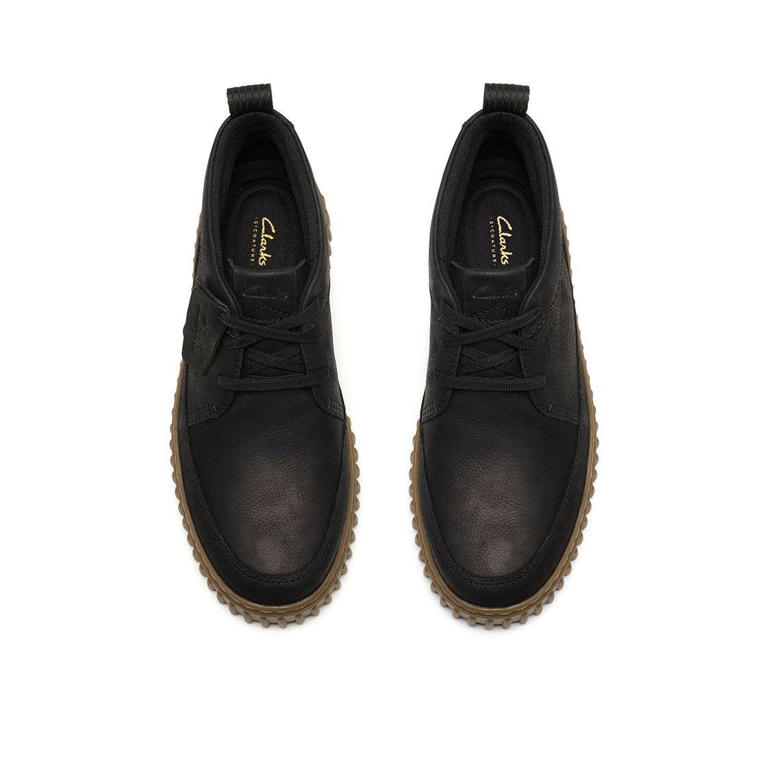 Clarks Torhill LaceHi - Schwarz - Sohle
