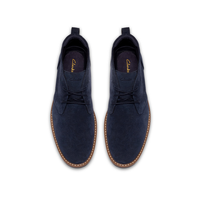 Clarks Aldwin2 Chukka - Blau - Sohle
