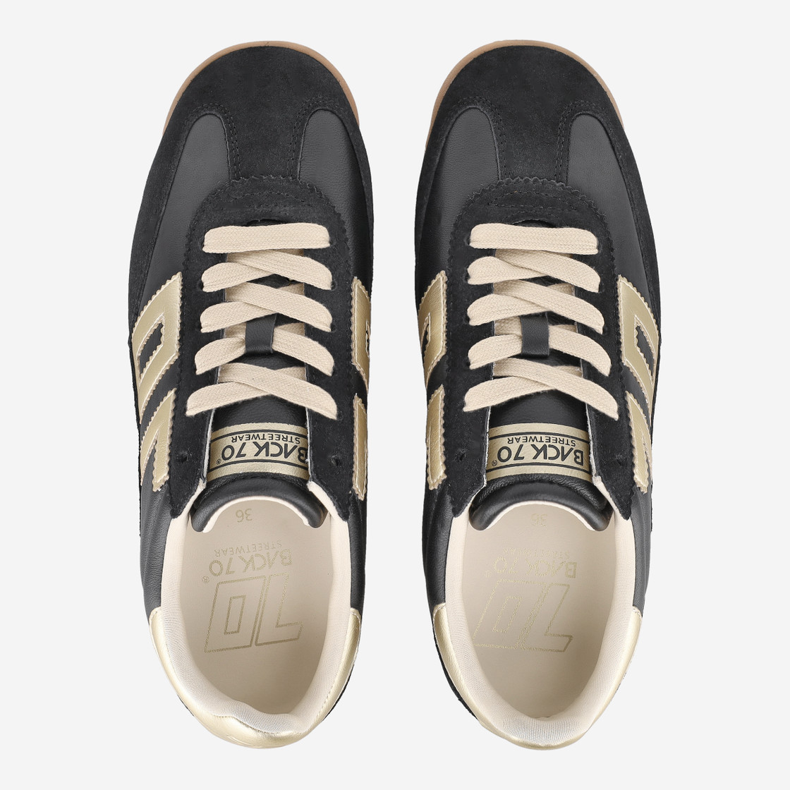 BACK 70 JOGGER - Schwarz - Sohle