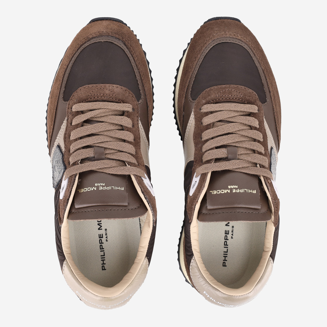 Philippe Model BLVILLE LOW - Braun - Sohle