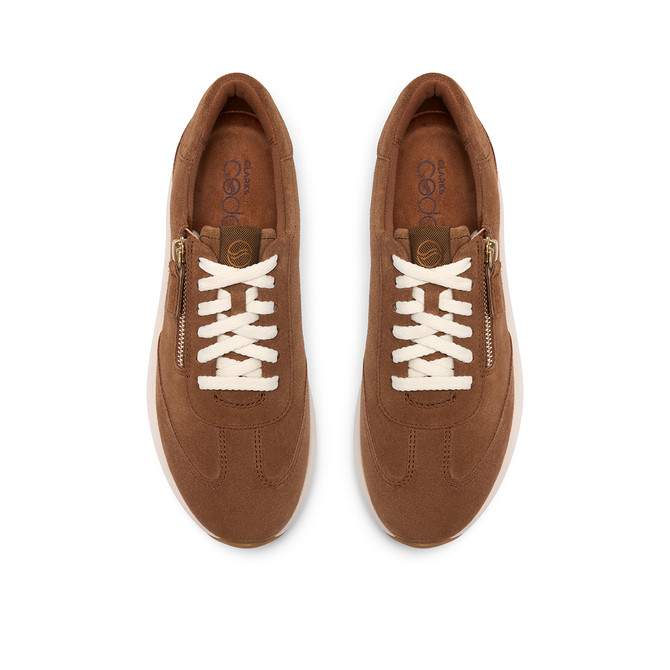 Clarks Code R Run - Braun - Sohle