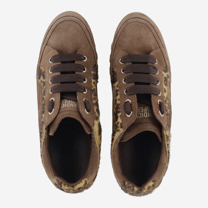 Candice Cooper RUNLO FLASH - Braun / Leo-Look - Sohle