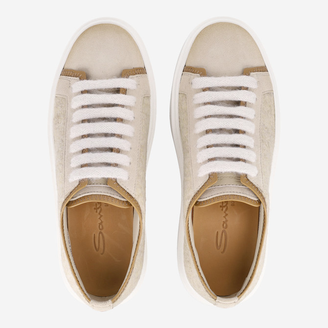 Santoni CLEAN WINT - Beige - Sohle