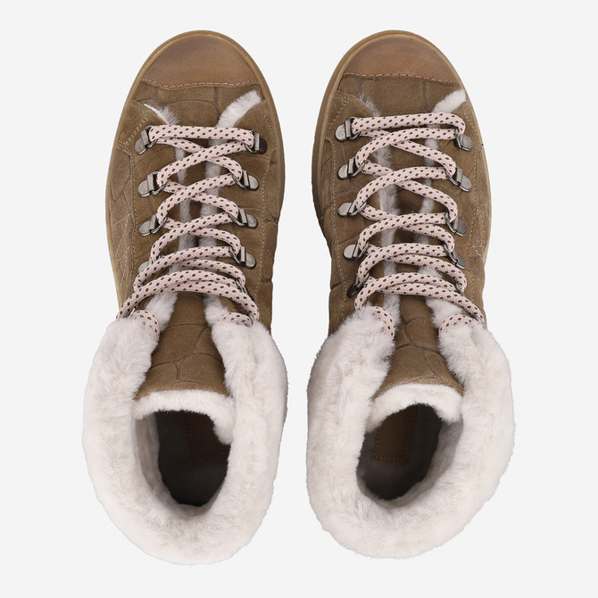 Donna Carolina KILLIA FLUFF - Braun - Sohle