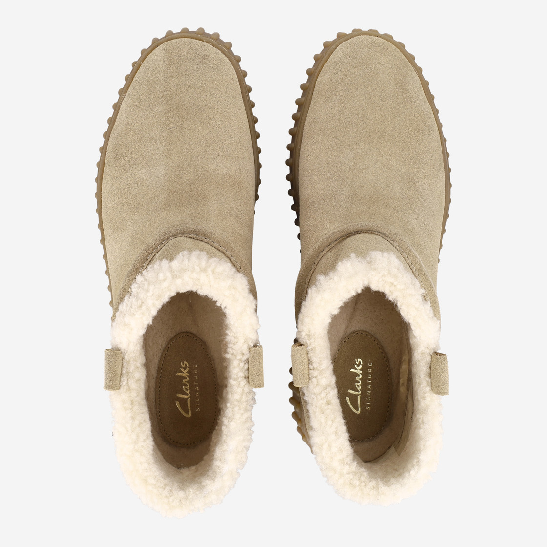 Clarks Torhill Warm - Beige - Sohle