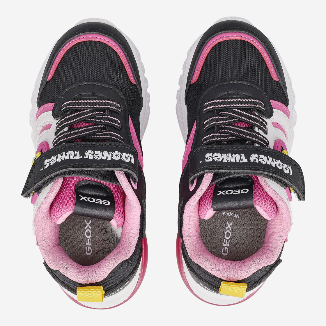 Geox CIBERDRON - Schwarz, Pink kombiniert - Sohle