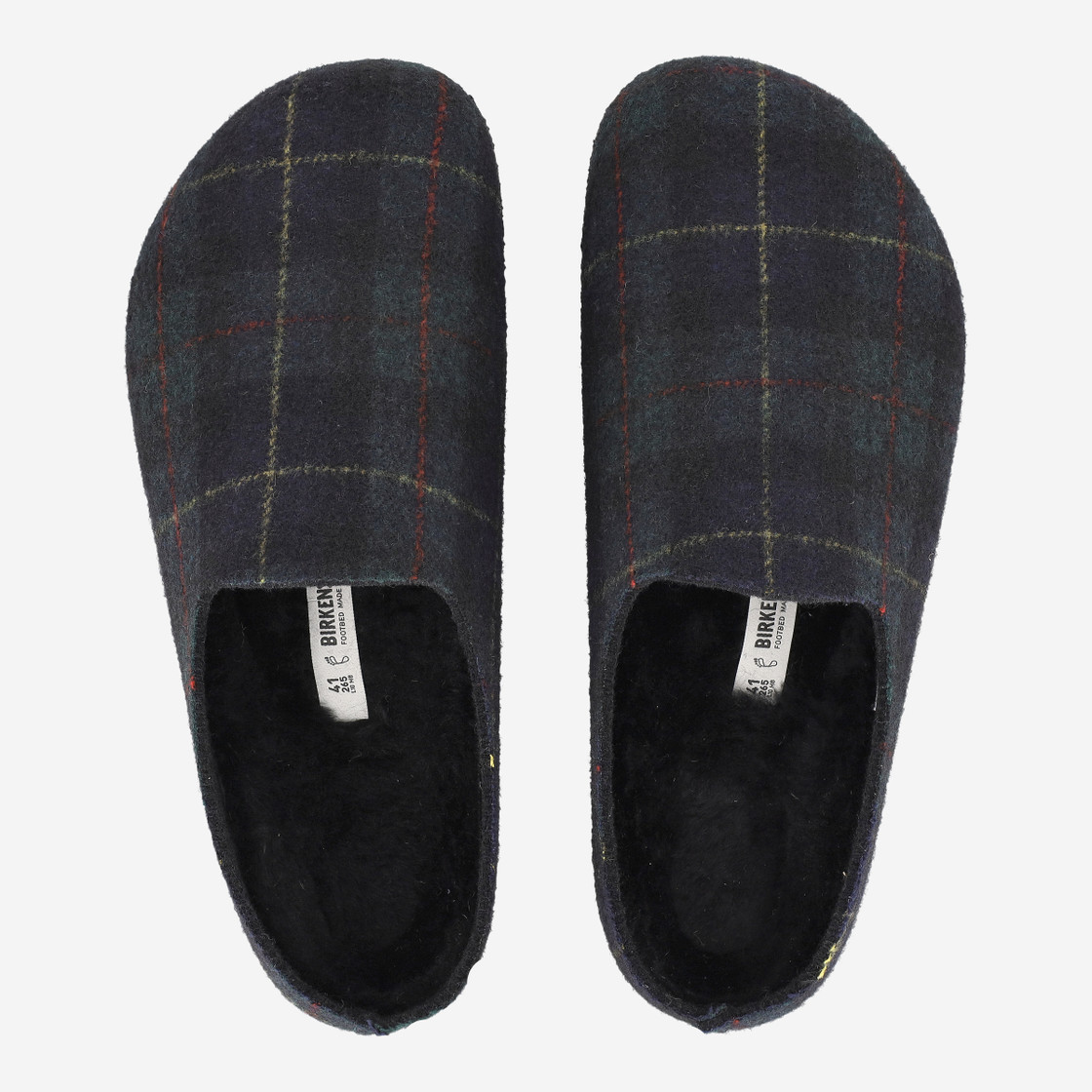 birkenstock AMSTERDAM WRAPPED DIPFELT - Grün, dunkel - Sohle