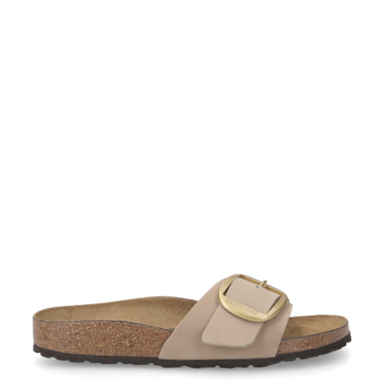 Birkenstock madrid big buckle tan on sale
